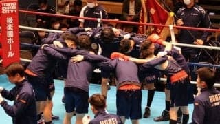 [ボクシング]リーグ初戦、法大に快勝で首位スタート！