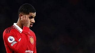 ケガに体調不良で欠場続くラッシュフォード、チェルシー戦では復帰？　練習の輪に