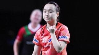 【世界卓球】伊藤美誠「今日はにじゅうまる」3戦連続ストレート勝ち！日本勢シングルス16強一番乗り