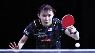 【世界卓球】黄金世代・早田ひなが長﨑美柚に完勝！日本最強サウスポー対決を制し16強へ