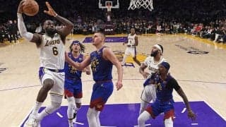 ナゲッツとレイカーズのウェスト決勝は4戦で決着も、平均視聴者数は直近5年間で最多