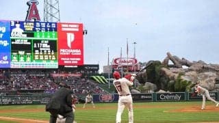 【MLB】大谷翔平の“悪球打ち”を指揮官絶賛「すごいパワー」　逆方向の驚愕弾道に唖然