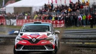 ルノー・クリオ・ラリー3のERCデビューを戦ったソリア「とても効率がよく感覚的にドライブできる」