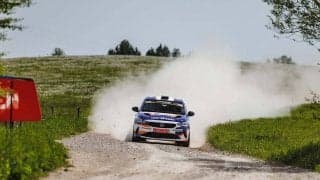 ジュニアERCはほろ苦いデビューのマックス・マクレー、父アリスターが全面サポート