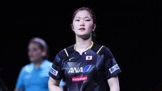 【世界卓球】木原美悠 五輪女王を相手に2-4で惜敗。準々決勝進出ならず