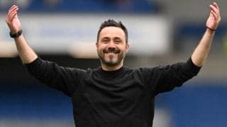 「2人とも楽しそう」「毎回イチャイチャしてる」対戦相手とは思えないデ・ゼルビとグアルディオラの関係性にファンも注目「仲良すぎ」