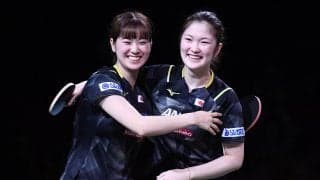 【世界卓球】Wみゆう 初のメダル確定！ 準々決勝で国際ペアをフルゲームで下す