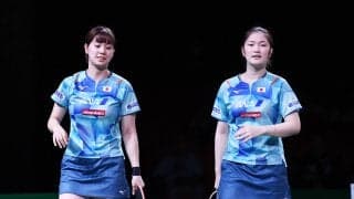 【世界卓球】初出場のWみゆう 銅メダル。みまひな下した中国ペアに敗れる