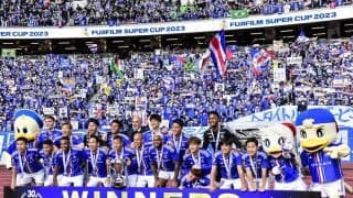 「めっちゃ大胆で斬新なデザイン」横浜FMが発表した夏季限定の「特別ユニフォーム」が大絶賛！「人選がズルい」とモデルの2人にもファン歓喜