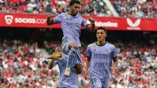 両エース不在の中でロドリゴがドブレーテ！　マドリーがEL決勝控えるセビージャとのアウェイ戦で逆転勝利《ラ・リーガ》