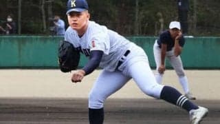 大阪桐蔭・前田悠伍と双璧をなす享栄・東松快征 重量挙げ元日本チャンピオンの父から譲り受けたパワーで最速152キロをマーク