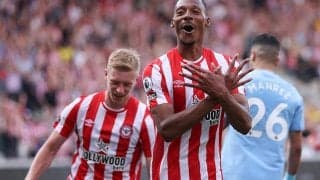 王者シティ、ブレントフォードにシーズンダブルを許し公式戦26試合ぶり敗戦《プレミアリーグ》