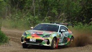 「フォーラムエイト・ラリージャパン2023」カラーのBRZが全日本ダートトライアル選手権にデビュー