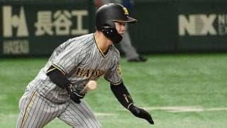 サヨナラ打でDIDアワード受賞の阪神・中野が喜び　「西さんに負けをつけるわけには」