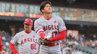 【MLB】大谷翔平、4打数無安打で直近4戦15の1　今季初死球受け絶叫…プレー続行も快音響かず