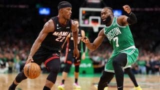 ヒートがセルティックスを撃破…第8シードのファイナル進出は24年ぶり快挙、ナゲッツとの頂上決戦へ