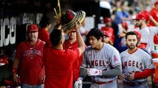 【MLB】大谷翔平、特大13号も空砲に　4打数1安打で打率.263…エ軍投壊で連勝ならず