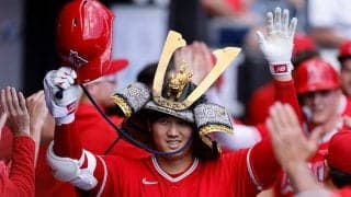【MLB】大谷翔平、2打席連発4打点の大暴れでHRリーグ単独2位浮上　12得点大勝に貢献
