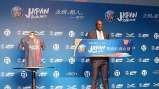 ジャパンツアーのPSG、「昨年は大成功」と2年連続来日の経緯明かす　“元J助っ人”エムボマさんの注目は…