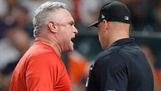 【MLB】エ軍“疑惑の判定”は「非常に苛立たしい」　当事者はAI審判に賛同「間違いなくいい」