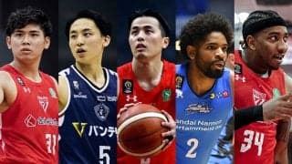 Bリーグがベスト5を発表…富樫勇樹が7年連続受賞、河村勇輝は初選出