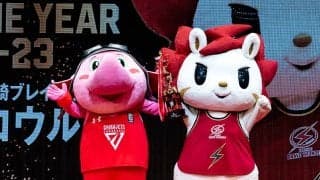 川崎ブレイブサンダースのロウルがマスコットオブザイヤーを連覇…スペシャルグッズ販売決定