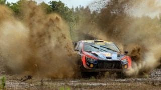 WRCサルディニア：波乱の競技3日目、サバイバル戦を生き残ったヌービルがトップ。一時首位のオジエはコースオフ