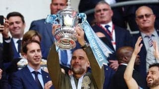 「これでトレブルの話ができる」　シティ指揮官ペップが宿敵とのFA杯優勝で2冠目！ ギュンドアン＆ストーンズにも賛辞