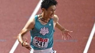 陸上男子200m優勝の型破りなスプリンター鵜澤飛羽「陸上は2025年の世界選手権東京大会までで、終わったら辞めてもいいかな」
