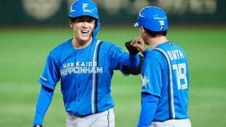 日本ハム北山、2安打2打点に新庄監督も大喜び　「8番・投手」起用がズバリ