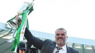 「わがままを言わせてもらう」国内3冠達成のポステコグルー監督、自身の去就話を振られて率直な意見「この瞬間を楽しむ権利はある」