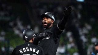 ロッテ・ポランコ、屋根直撃の特大HR　照明付近まで飛ばした7号ソロ…場内ざわめき