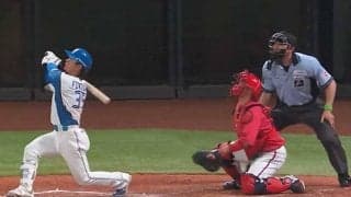 ファウルで“ビジョン破壊”の珍事「おニューのパネルが…」　新球場で早速悲劇「ドット欠けた」