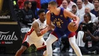 ナゲッツが敵地でヒートを下して2勝1敗に…ヨキッチが圧巻の32得点21リバウンド10アシスト