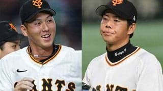 「仲良しの凸凹兄弟か」　身長差27センチ…打球追った2人が「シュールでおもろい」