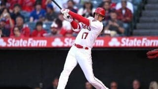 【MLB】大谷翔平、5試合連続安打となる中前打　“同級生”鈴木誠也の前で連日の快音