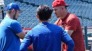【MLB】鈴木誠也の“初対面”に日米感動　トラウトの粋なサプライズが「リスペクト感じる」