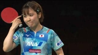 【世界卓球】女子シングルス3回戦 平野美宇 vs チョン・ジヒ［日本語実況解説］