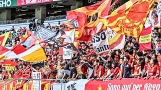 「ド派手」「お祭り感すごい！」J1名古屋が公開した「『鯱の大祭典2023』ビジュアル」がキラキラすぎる！ 徳川家康とのコラボに「マツジュン」＆「マツケン」を求める声も