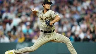 【MLB】ダルビッシュ、メジャー通算100勝　6回途中4失点で5勝目…野茂英雄以来2人目の快挙