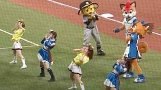 ミニスカ“腰フリフリ”が「アイドル級の可愛さ」　きつね耳＆虎の合体「どちらも素敵」