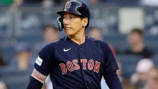 【MLB】吉田正尚“14球”驚異の粘りで四球　8球連続ファウルに敵地衝撃…捕手マウンドへ