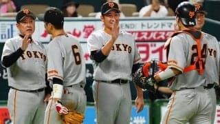 巨人菅野が今季初勝利　昨季10月2日以来の白星に笑顔、5回2失点の粘投で存在感