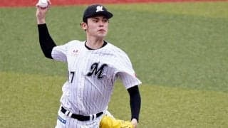 佐々木朗希が今季5勝目、最速165キロで10奪三振…5回まで無安打投球に本拠地騒然