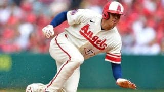 【MLB】大谷翔平の“瞬間移動”に感嘆「当たり前のように…」　右飛で好判断「やっぱり足速い」