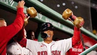 【MLB】吉田正尚、あわや長打を“俊足”スライディングキャッチの超美技　チーム公式も「マサ・マジック」と称賛