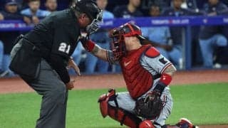 【MLB】悶絶する球審に「無事でいてくれ」　米ファン悲鳴のハプニングは「明らかに最悪だ」