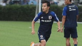 「積極的にシュートを」ソシエダで結果を残し凱旋の久保建英、日本代表デビューからちょうど4年…デビューした相手との再戦に「あの時はすごく嬉しかった」