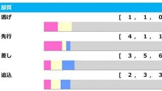【マーメイドS／脚質傾向】阪神芝2000mは“前が止まらない”　直近3年は逃げ・先行が連勝中