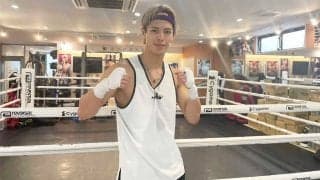 白鳥大珠、武尊とともに挑む世界戦は“激しい試合”でKO宣言　「ビッグマッチをものにする」